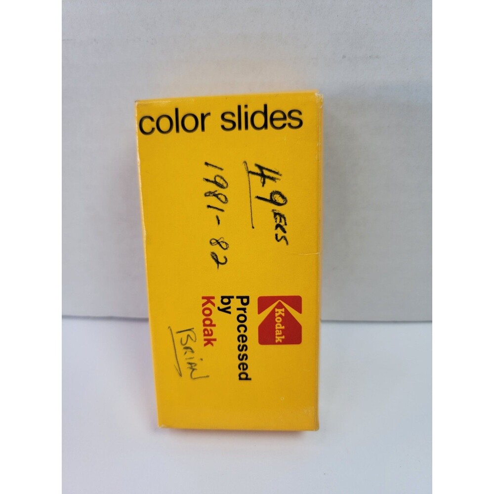 Vintage 1981-82 San Francisco 49ers Kodachrome Slides Lot 30 Football Practice